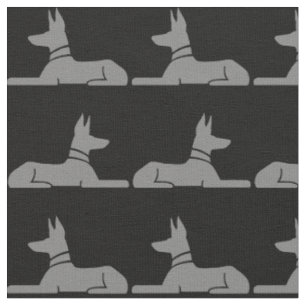 Tissu Motif de chiens de pharaon