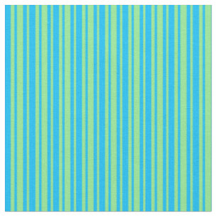 Tissu Motif de couleur bleu ciel profond et vert clair