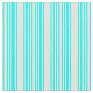 Tissu Motif de couleur cyan et jaune clair