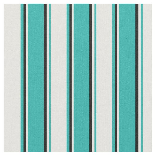 Tissu Motif de couleur verte, blanche et noire (Fermer)