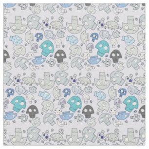 Tissu Motif de crâne
