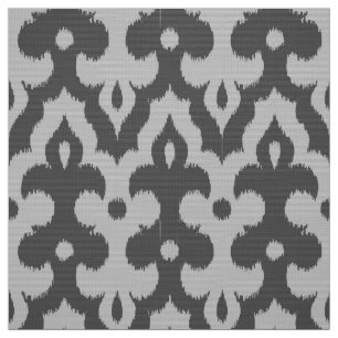 Tissu Motif de damassé d'Ikat de Marocain, nuances de
