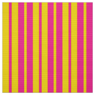 Tissu Motif de design de rayures élégantes rose jaune