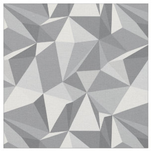 Tissu Motif de diamant - polygone abstrait