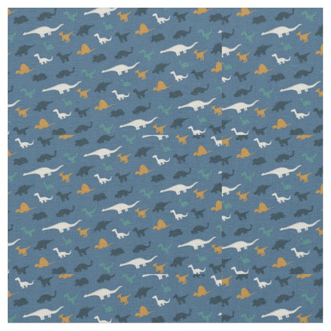 Tissu Motif de dinosaure spatiale (Fermer)