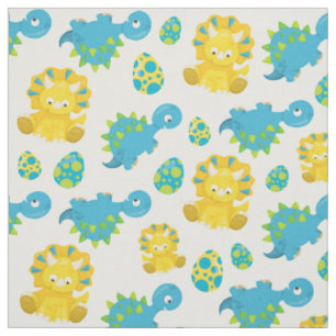 Tissu Motif De Dinosaures, Dinosaures Mignons, Baby Dino