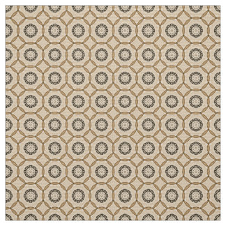 Tissu Motif de enchaînement neutre de cercle