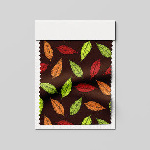 Tissu Motif De Feuilles, Feuilles Colorés, Feuilles D'Au
