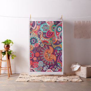 Tissu Motif de fleur chic de Boho de hippie de Bohème d