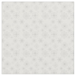 Tissu Motif de fleur de ligne délicate