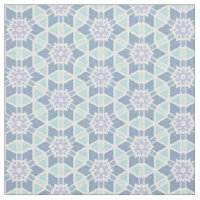 Motif de fleurs géométriques Turquoise Kaleidoscop