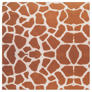 Tissu Motif de girafe de safari
