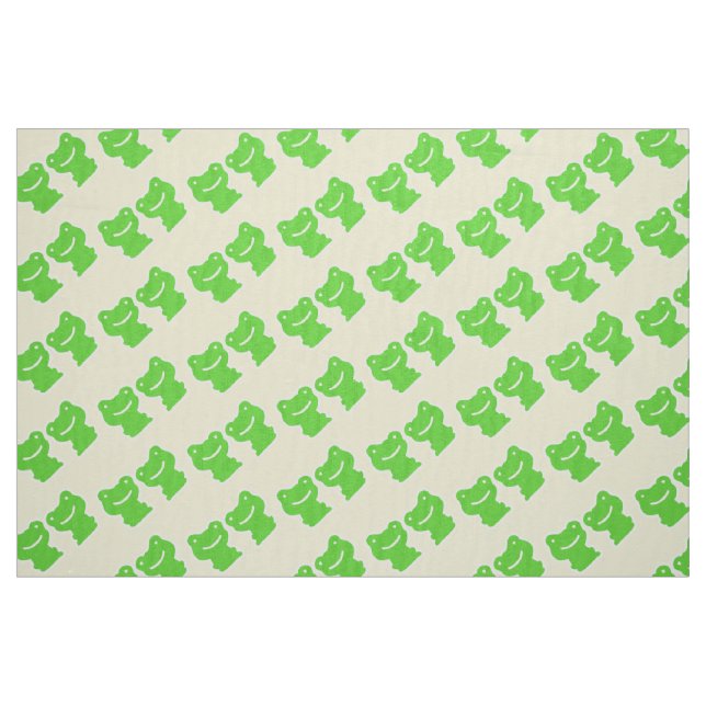 Tissu Motif de grenouille (Fat Quarter)