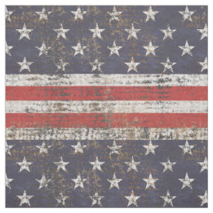 Tissu Motif de Grunge Patriotique