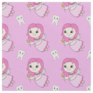 Tissu Motif de laiterie rose