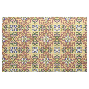 Tissu Motif de l'ère victorienne vintage 1870