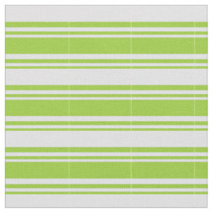 Tissu Motif de lignes/bandes vertes et de lavande