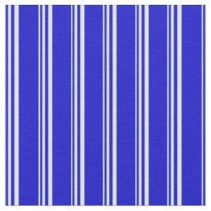 Tissu Motif de lignes de couleur bleu et cyan clair