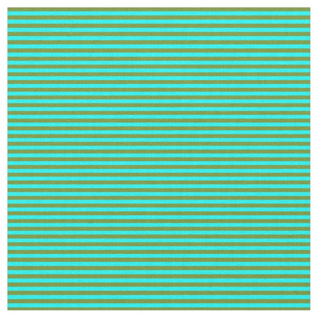 Tissu Motif de lignes de couleur verte et cyan (Fermer)