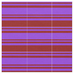 Tissu Motif de lignes rouge pourpre et foncé