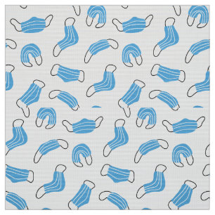 Tissu motif de masque Médicale