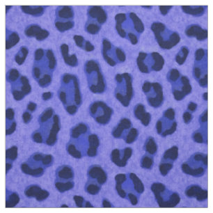 Tissu Motif de peau Poster de animal Lavender Blue Leopa