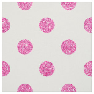 Tissu Motif de pois élégant de parties scintillantes d