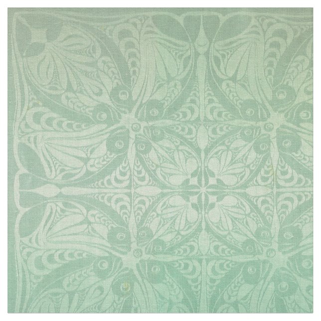 Tissu Motif de poisson Art nouveau vintage (Fermer)