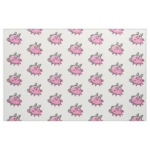 Tissu Motif de porc de vol