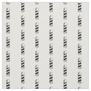 Tissu Motif de poteaux de Barbershop