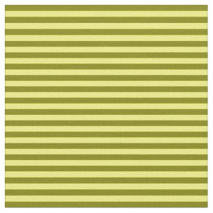 Tissu Motif de rayures jaunes et vertes