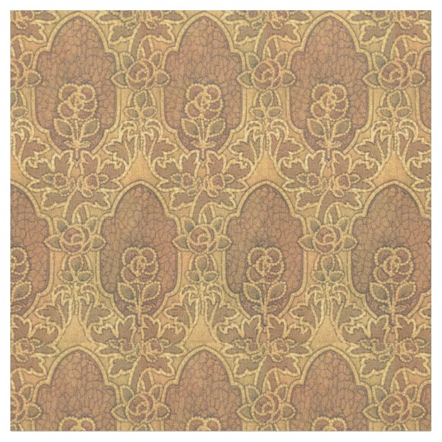 Tissu Motif de Rose de style vintage Artiste Mackintosh (Fermer)