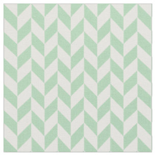 Tissu Motif de squelette vert à la menthe