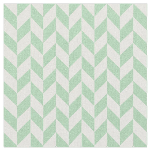 Tissu Motif de squelette vert à la menthe (Fermer)