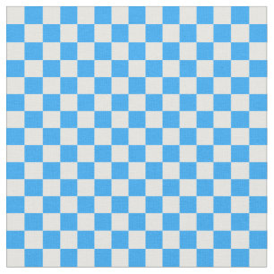 Tissu Motif de tableau de bord bleu et blanc Sky