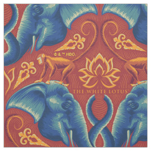 Tissu Motif de tapisserie Safari - Le Lotus Blanc