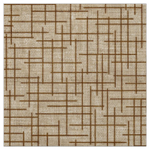Tissu Motif de texture de toile de jute en croisillons m