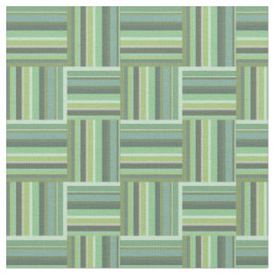 Tissu Motif de tissage à rayures vert olive