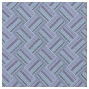 Tissu Motif de tissage en diagonale gris bleu