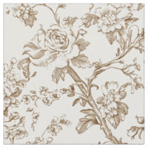 Motif de vigne de rose sépia vintage