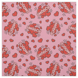 Tissu Motif d'effet sonore de bande dessinée