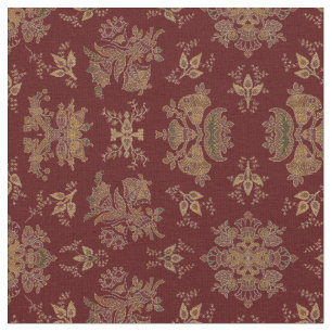 Tissu Motif du renouveau égyptien de l'ère victorienne v