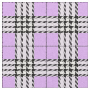Tissu Motif écossais classique de Tartan violet