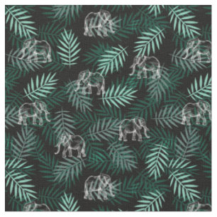 Tissu Motif Éléphant