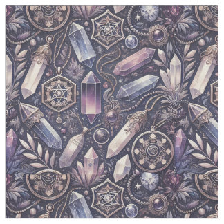 Tissu Motif en cristal - pierre précieuse et bijouterie 