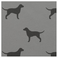Motif enduit bouclé de silhouettes de chien