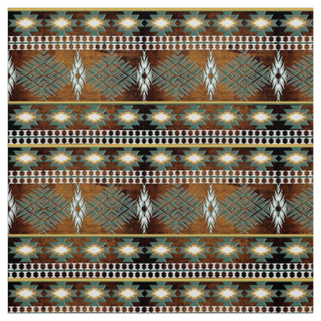 Tissu motif ethnique du sud-ouest (Échantillon)