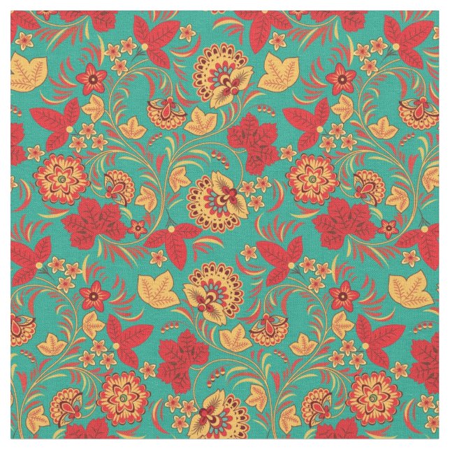 Tissu Motif floral 2 (Fermer)