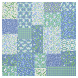Tissu Motif floral de patchwork de Faux de Boho de