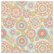 Motif floral de rétros fleurs géniales de Boho